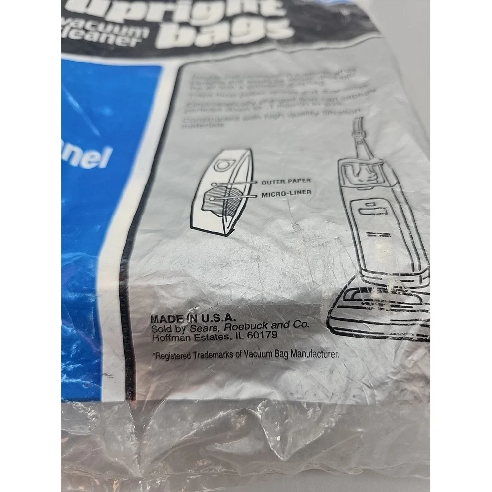 Hoover Allergy Vacuum Type Y Bags, WindTunnel Upright Vacuum Cleaners 8 Bags New